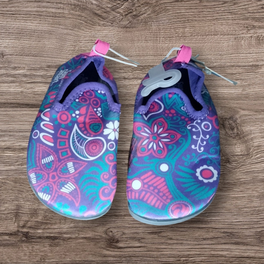 Aqua Kids Water Shoes - Purple and Blue